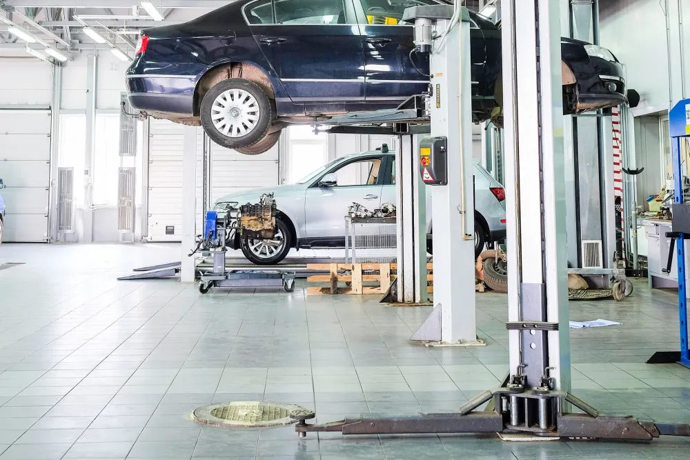 Changement pneu à Vallauris